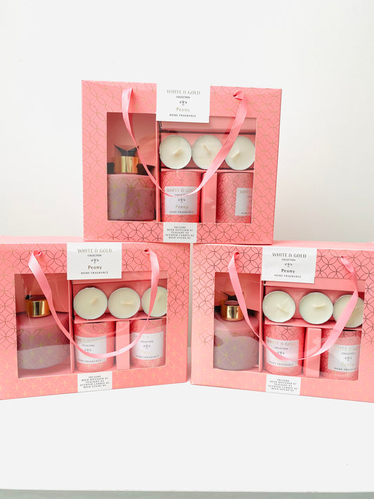 Peony Candle Box Set (CLEARANCE)