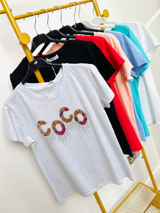 Coco Fitted T-Shirt (OUTLET)